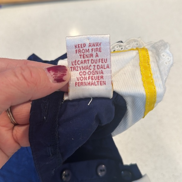 Maggie & Zoe dress size 3-6 months nautical boat dress - Picture 10 of 10